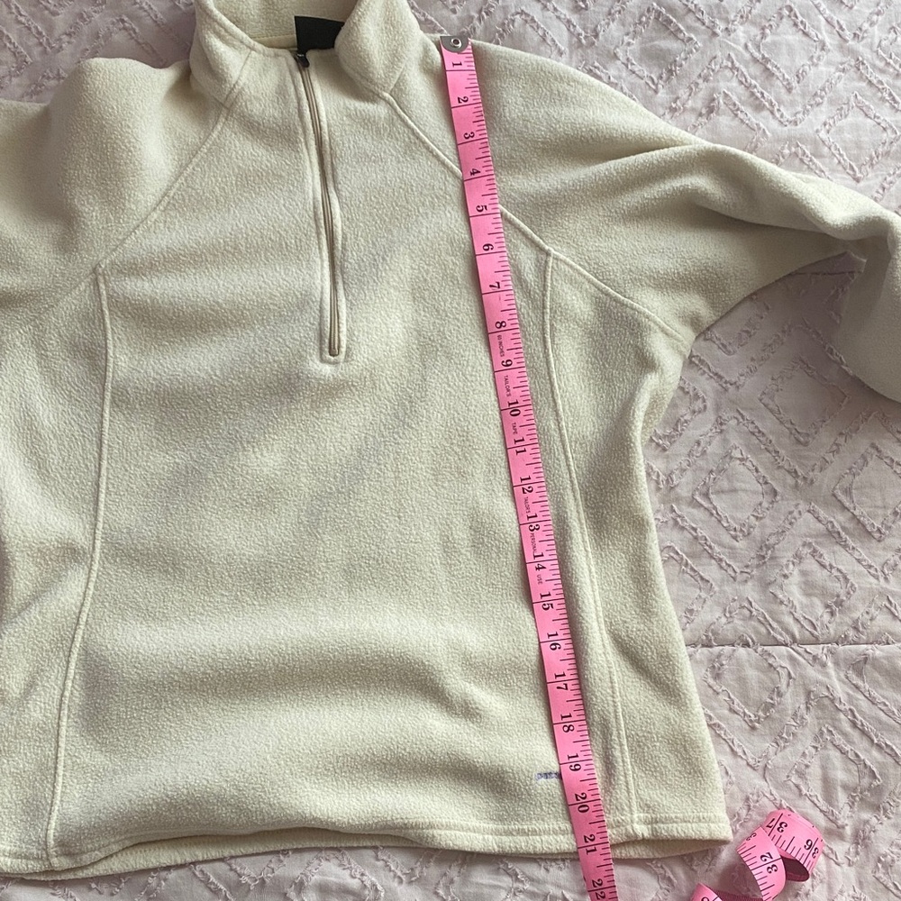 Patagonia Capilene Ivory Half Zip Layering Jacket - Picture 9 of 10